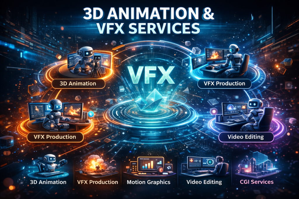 3d animation and vfx services