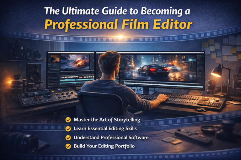 The Ultimate Guide to Becoming a Professional Film Editor