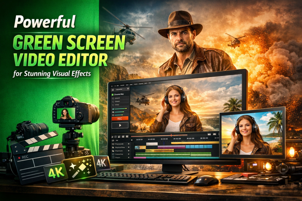 Green Screen video editor